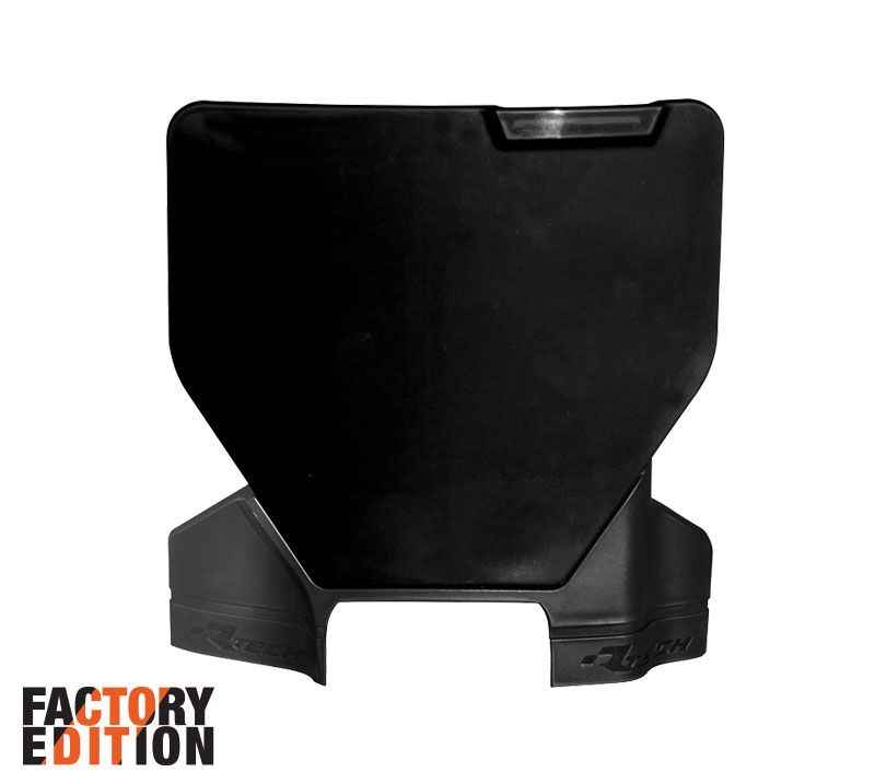 Load image into Gallery viewer, NUMBER PLATE RTECH BLACK HUSQVARNA TC FC FS FX TX
