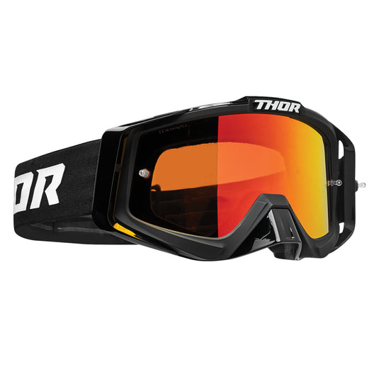 GOGGLE S26 THOR MX SNIPER PRO SOLID BLACK