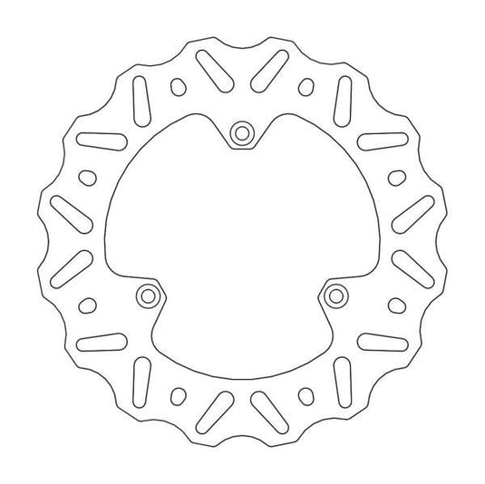 BRAKE DISC FRONT MOTO MASTER NITRO 198MM GAS GAS MC65 21-ON HUSQVARNA TC65 17-ON KTM 65SX 00-ON