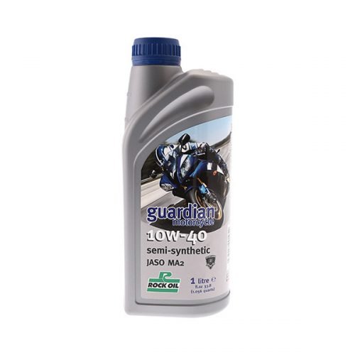 Load image into Gallery viewer, ENGINE OIL GUARDIAN MOTORCYCLE 10W-40 ROCK OIL SEMI SYNTHETIC 1L
