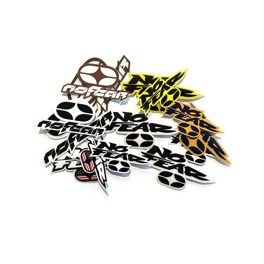 No Fear Icon Sticker Pack