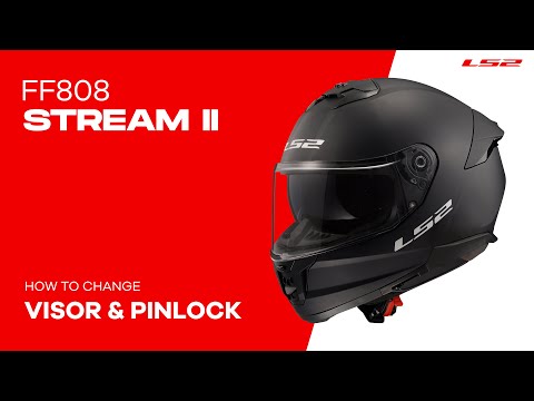 Load and play video in Gallery viewer, LS2 FF808 Stream II Fury - Black / Red 06
