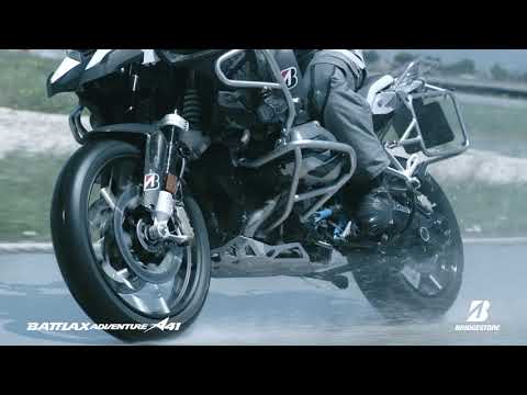 Load and play video in Gallery viewer, Bridgestone A41 130/80-17 Radial Rear Tubeless Adventure Tyre (65H)
