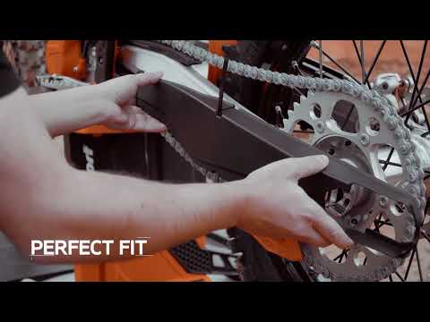 Load and play video in Gallery viewer, SWINGARM PROTECTOR HUSQ YEL
