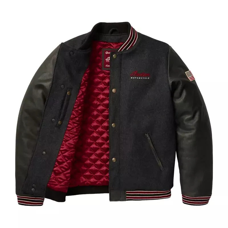 Load image into Gallery viewer, Indian Varsity Jacket
