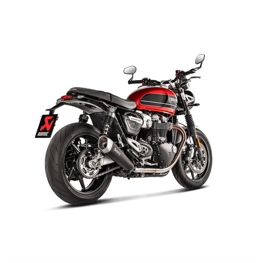 Akrapovic Slip On Speed Twin/Thruxton