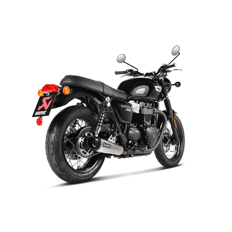 Load image into Gallery viewer, Akrapovic Slip On Bonneville T120 16-20

