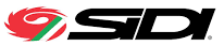 SIDI logo on a white background, representing highest-quality Italian motorcycle boots, available at Cyclespot Group.