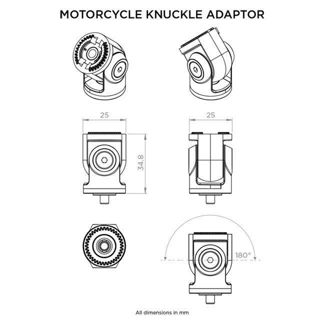 Load image into Gallery viewer, Quadlock-Knuckle-Adaptor-6
