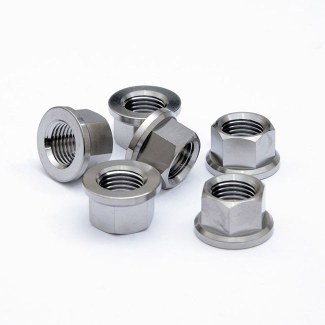 Load image into Gallery viewer, R&amp;G Titanium Sprocket Nuts
