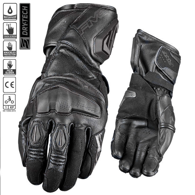 Load image into Gallery viewer, FIVE RFX4 EVO WP Gloves - Black
