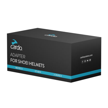 Cardo Adapter for Shoei Gen 2 Helmets: Neotec 2, GT-Air 2, J-Cruise 2