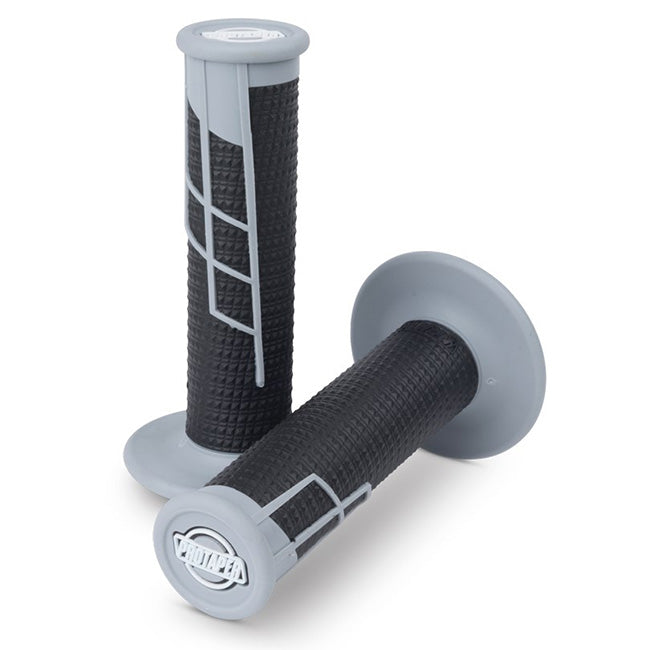 Load image into Gallery viewer, Clamp On Grip - 1/2 Waffle - Grey Black
