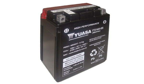 Load image into Gallery viewer, YUASA YTX14AHBS - Factory Activated
