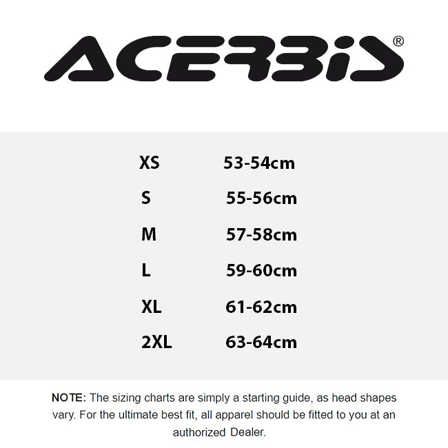 Load image into Gallery viewer, ACERBIS SIZING
