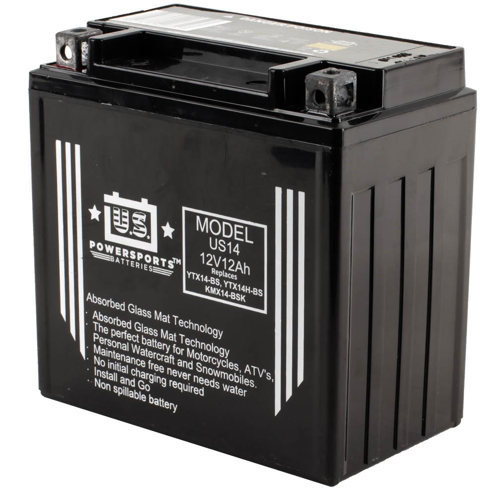 USPS AGM BATTERY US14-BS   YTX14-BS  *4