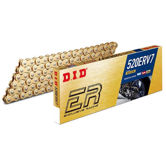 Load image into Gallery viewer, DID 520ERV7 Gold Race chain

